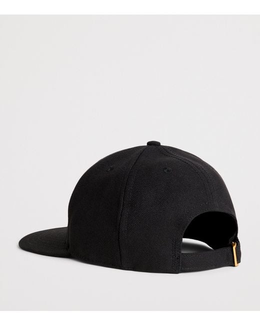 Willy Chavarria Black Community Centre Cap for men