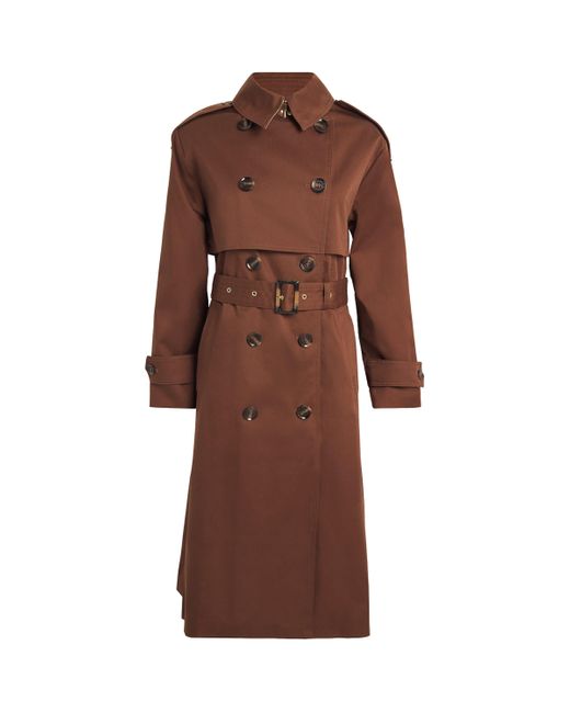 Barbour Brown Showerproof Aoife Trench Coat