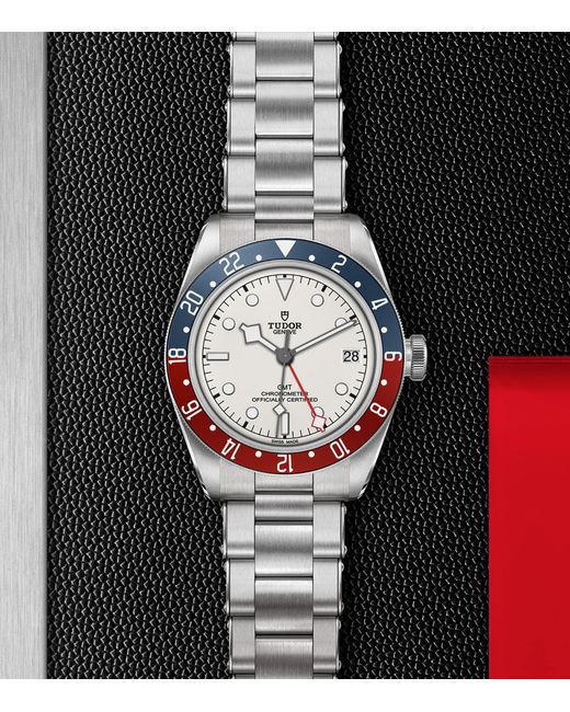 Tudor Gray Stainless Steel Bay Automatic Watch for men