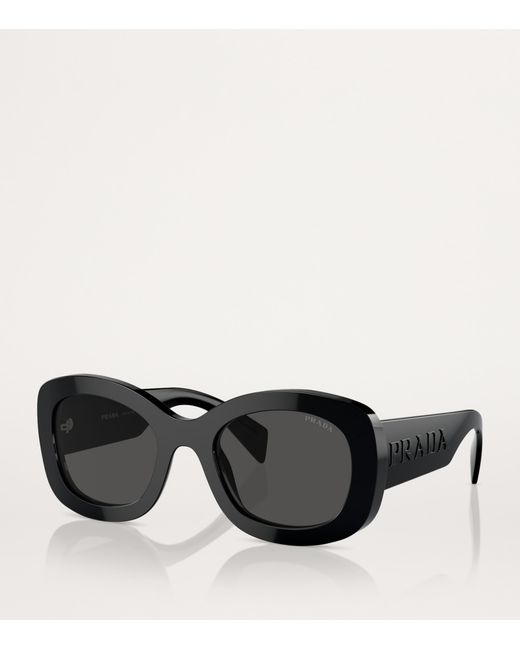 Prada Black Titanium Pra13S Sunglasses