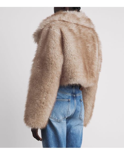 Toccin Natural Faux Fur Bellamy Jacket