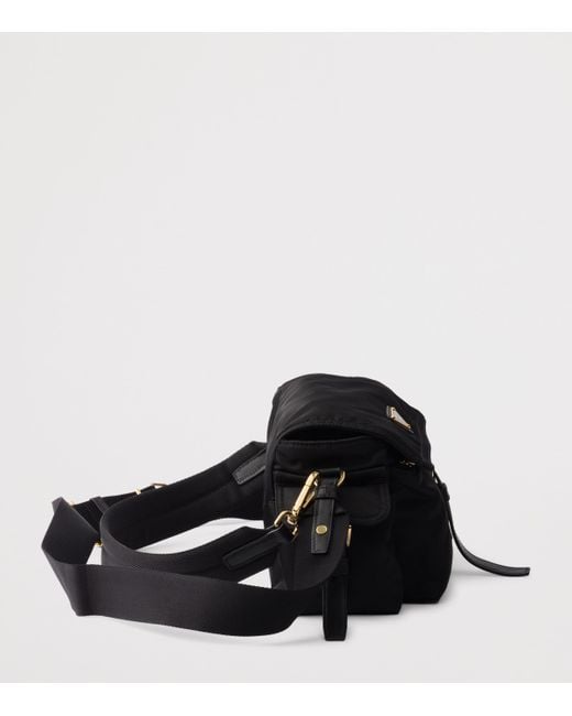 Prada Black Medium Re-Nylon Shoulder Bag