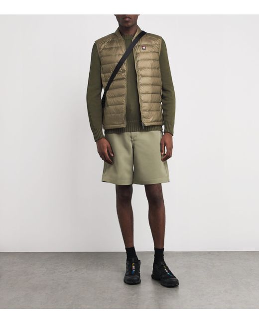 66 North Green Keilir Quilted Down Gilet for men