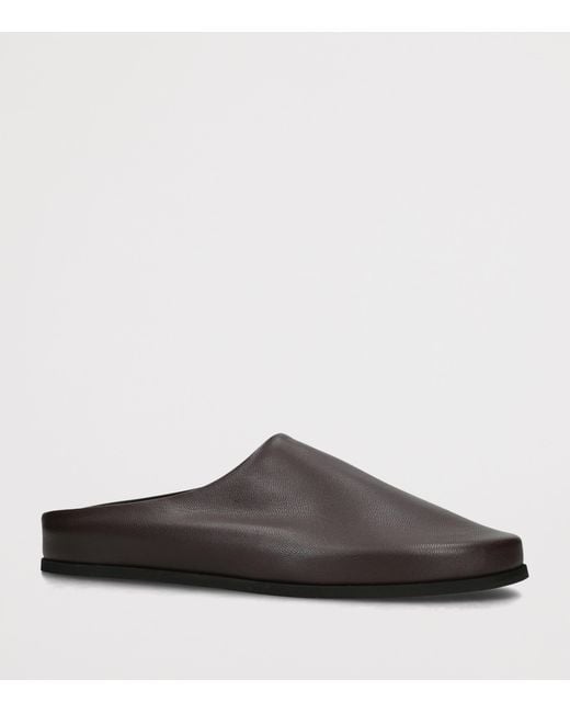 Dear Frances Brown Leather Vico Clogs