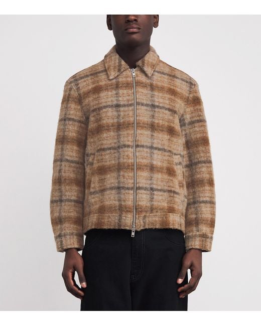 Wax London Brown Wool-Blend Heath Jacket for men