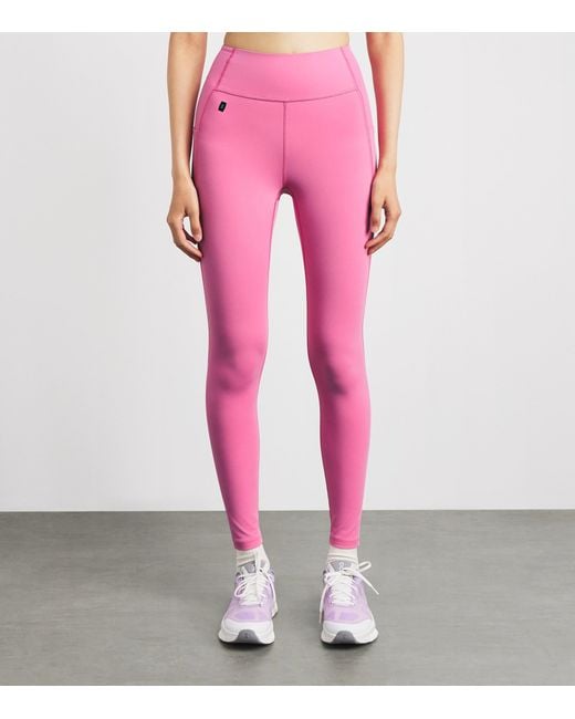 On Shoes Pink Train Leggings