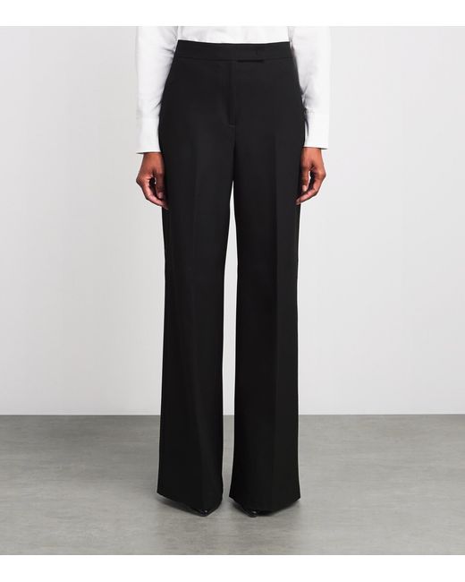 MAX&Co. Black Wide-Leg Trousers