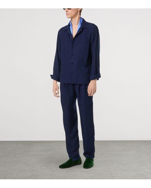 Tom Ford Green Velvet Loafers for men