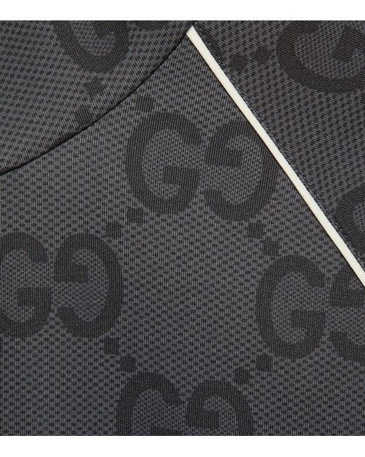 Gucci Gray Jumbo Gg Hooded Jacket for men