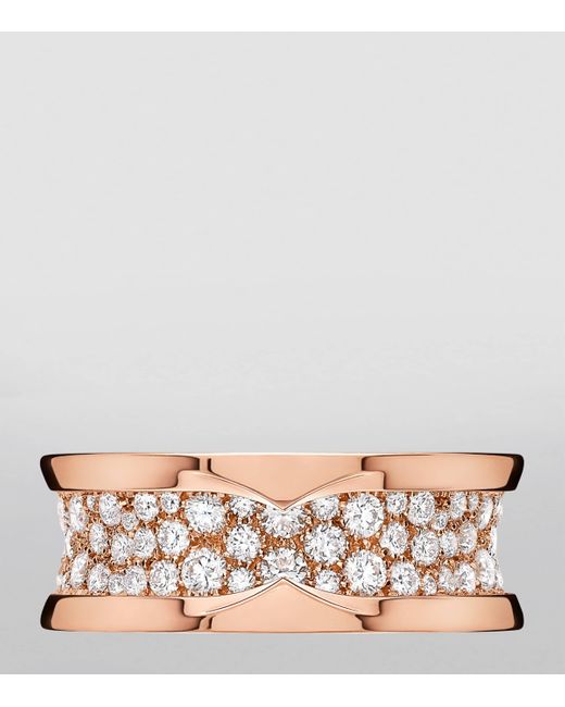 BVLGARI Natural And Diamond B.Zero1 Ring