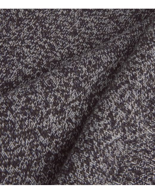 Studio Nicholson Gray Lambswool Hemyl Sweater for men