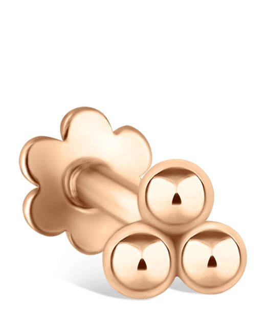 Maria Tash Natural Trinity Single Threaded Stud Earring
