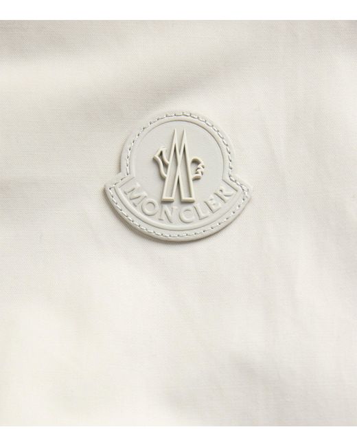 Moncler White Reversible Tafoni Bomber Jacket for men