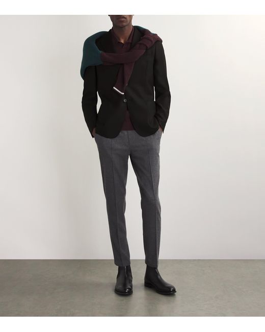 Colombo Black Cashmere 4.0 Robert Blazer for men