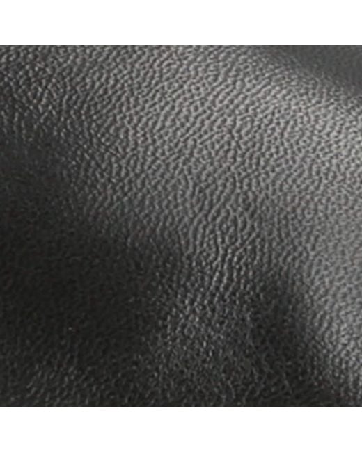The Row Black Casa Leather Slippers
