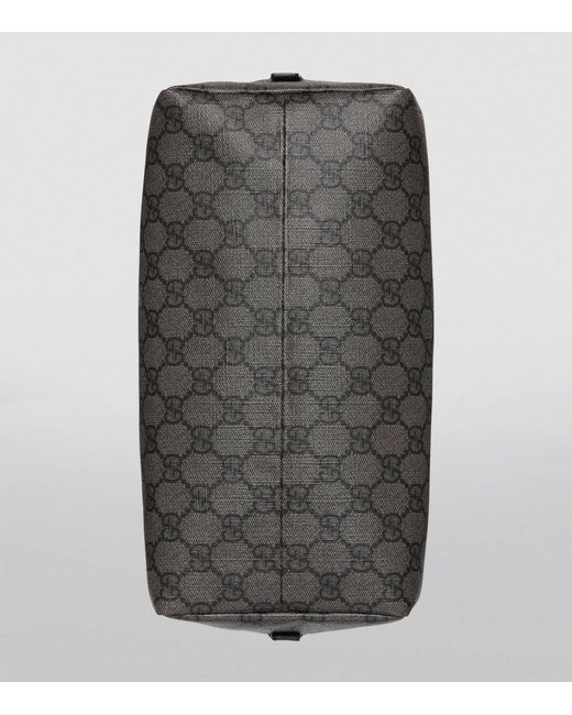 Gucci Gray Ophidia Gg Wash Bag for men