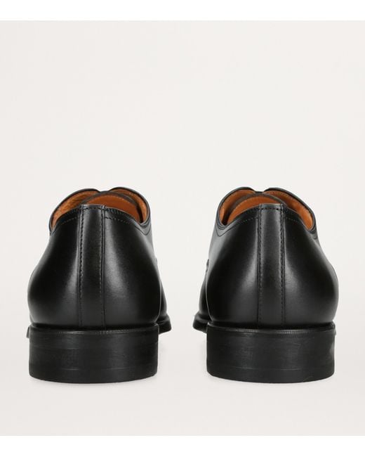 Magnanni Shoes Black Madis Oxford Shoes for men