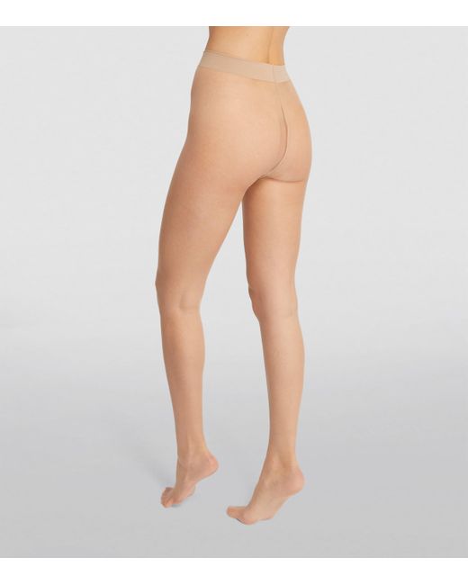Wolford White Nude 8 Tights