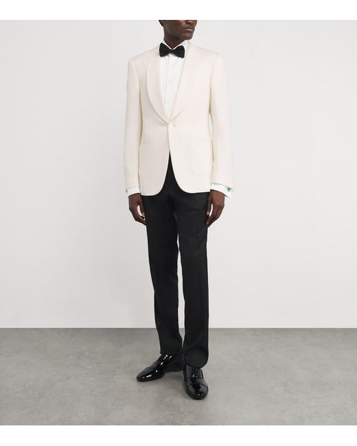 Ralph Lauren White Wool Gregory Dinner Jacket for men