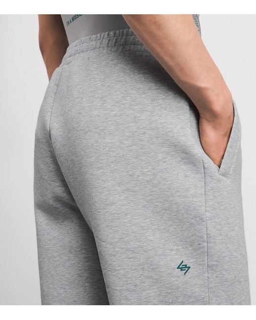 REPRESENT 247 Gray Cotton 247 Sweatpants for men