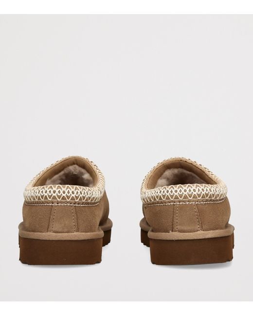 Ugg Brown Suede Tasman Ii Slippers