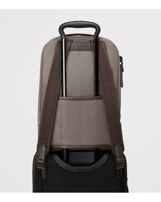 Tumi Gray Harrison Bradner Backpack for men