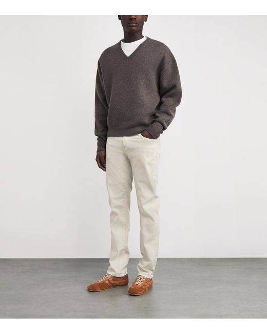 FRAME Natural Mid-Rise Slim Jeans for men