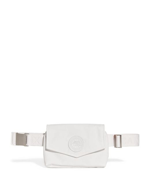 Canada Goose White Mini Waist Bag for men