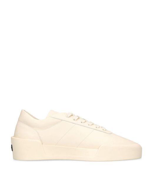 Fear Of God Natural Nubuck Leather Aerobic Sneakers for men