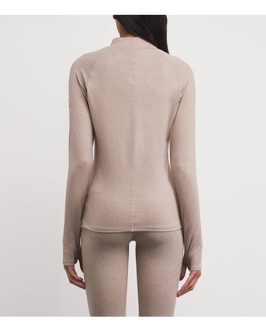 Varley Brown Always Warm Baselayer Top