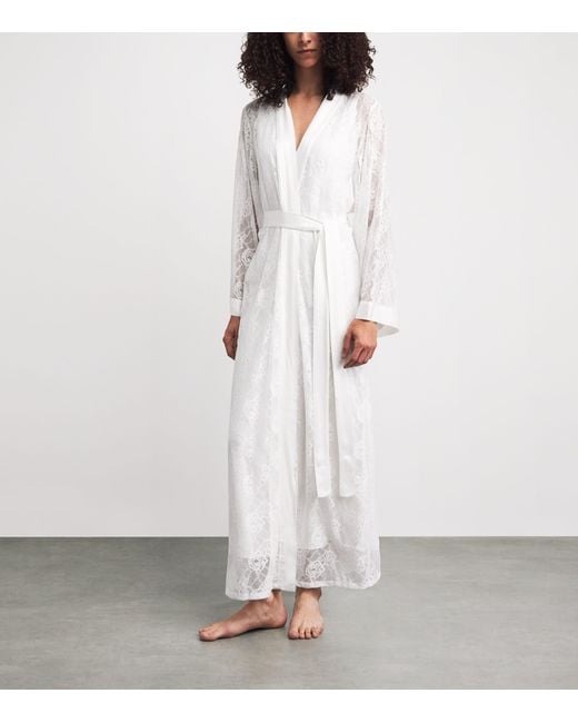 Bocan White Lace Mila Robe