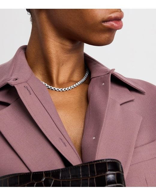 Spinelli Kilcollin Metallic And Diamond Lumia Necklace