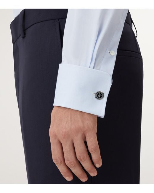 Montblanc Metallic Meisterstück 100 Years Cufflinks for men