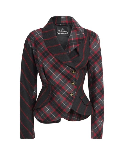 Vivienne Westwood Black Wool Stormy Blazer