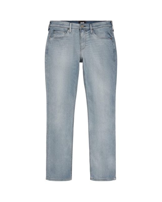 PAIGE Blue Federal Slim-Straight Jeans for men