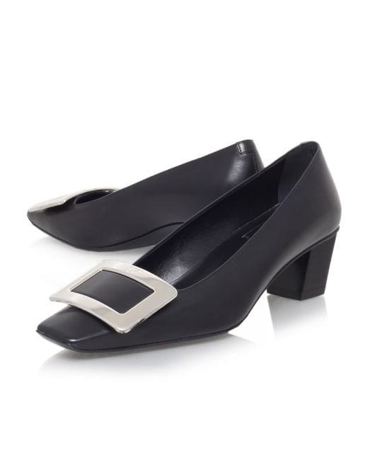 Roger Vivier Blue Decolleté Belle Vivier Pumps 45