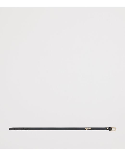 Christian Louboutin Black Bettina Calfskin Bracelet