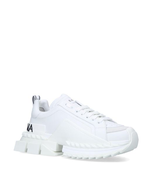 Dolce & Gabbana White Super King Sneakers for men