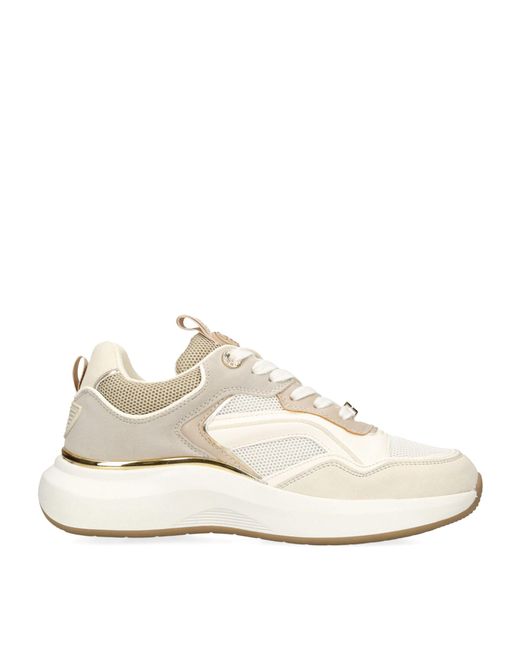 KG by Kurt Geiger White Lace-up Leila Sneakers
