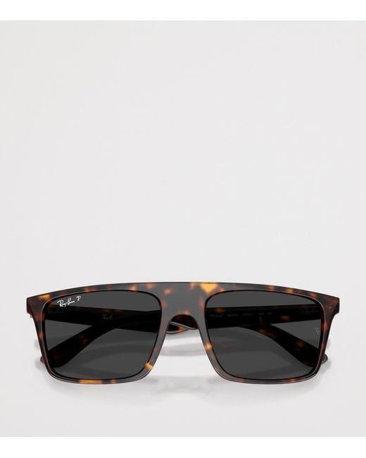 Ray-Ban Black Rb2222 Square Sunglasses