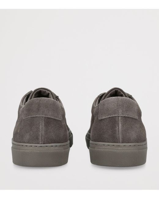 Common Projects Brown Suede Achilles 2.0 Sneakers for men