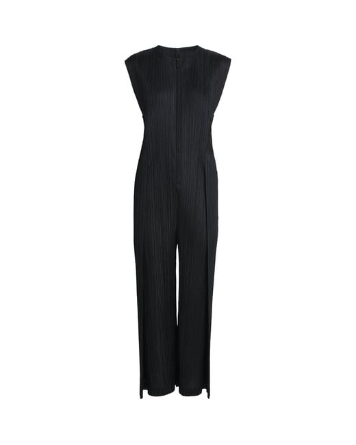 Pleats Please Issey Miyake Black Thicker Bottoms 1 Jumpsuit