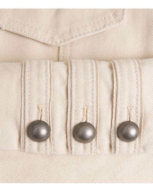 ME+EM Natural Organic Cotton Twill Military Jacket