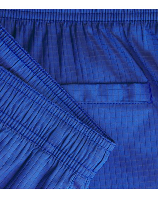 Calvin Klein Blue Ripstop Swim Shorts for men
