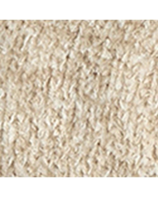 Brunello Cucinelli Natural Wool-Silk Ribbed Beanie for men