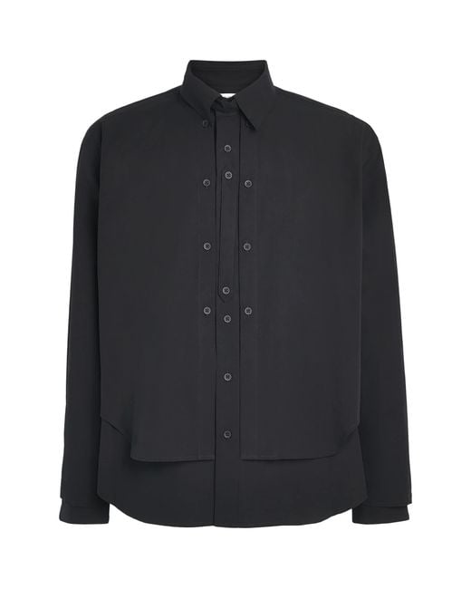 Craig Green Black Cotton Panelled Shirt for men