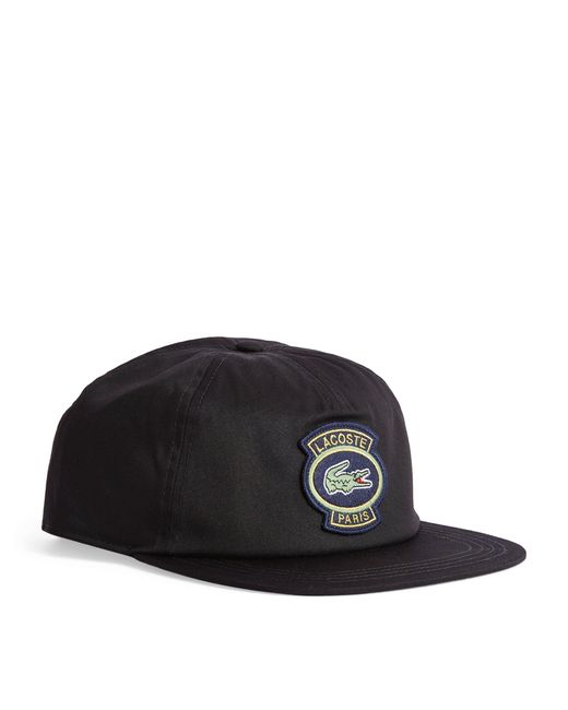 Lacoste Black Logo Baseball Cap for men