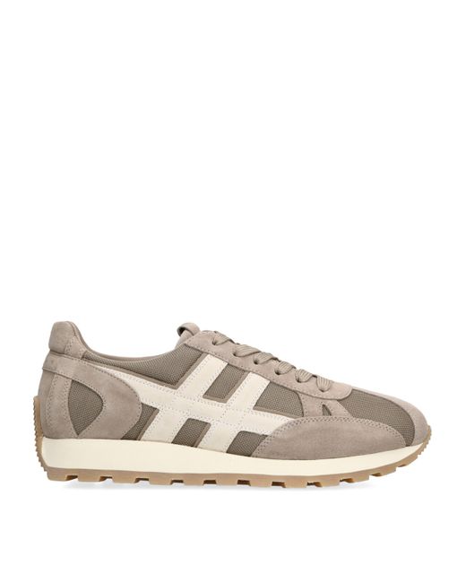 Hogan Natural Suede H671 Allacciato Sneakers for men