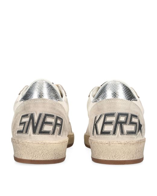 Golden Goose Deluxe Brand Natural Leather Ball Star Sneakers