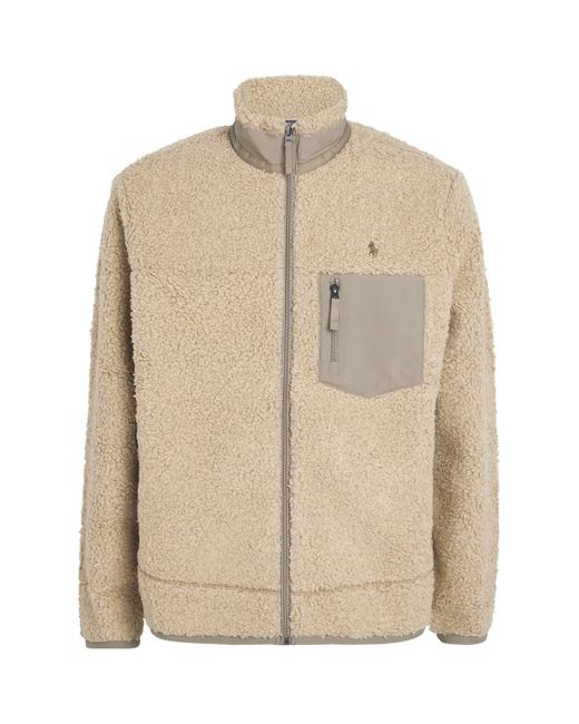 Polo Ralph Lauren Natural Pile Fleece Hybrid Jacket for men